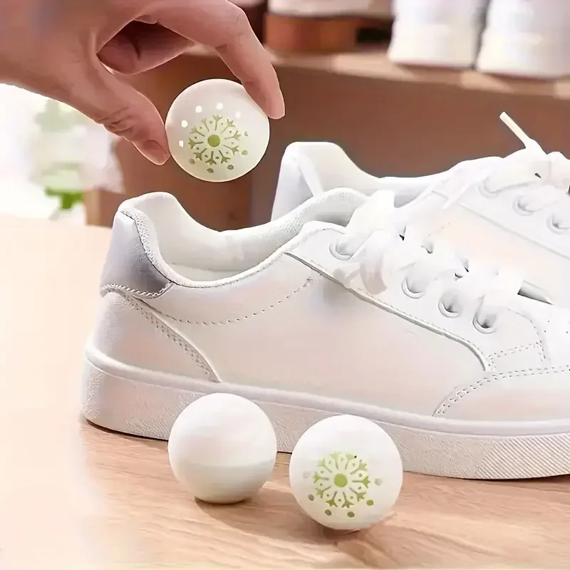 Shoe Deodorizer Ball - 家庭用靴と靴下のデオドラントボール,6個,12個,食器棚の消臭剤
