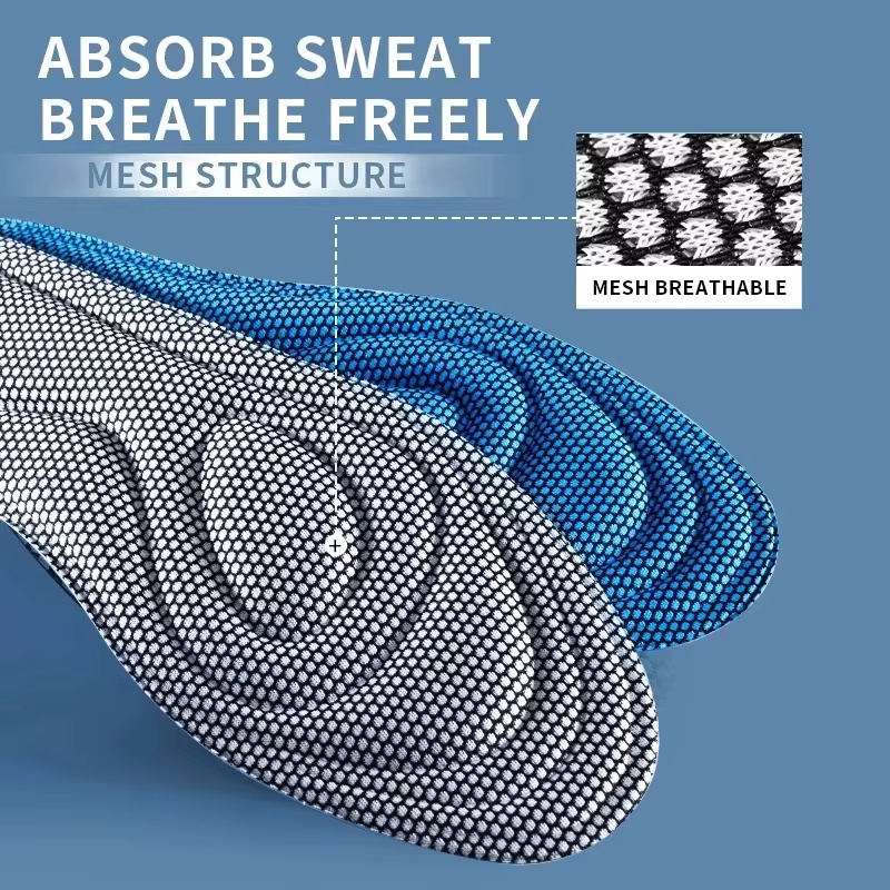 4 個スポーツマッサージインソールメモリーフォームインソール - Insole Memory Foam のレビューと価格