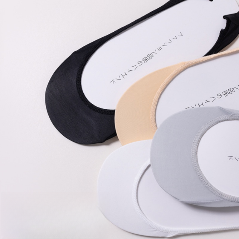 1/3/5足組 レディース アイスシルク ノーショーソックス - Insole Memory Foam のレビューと価格