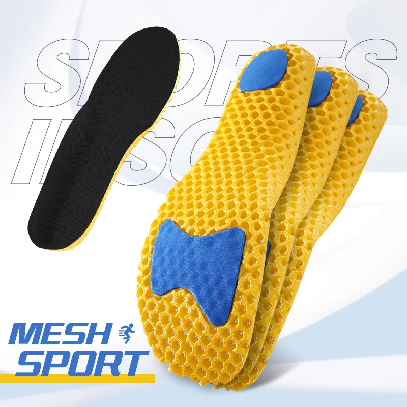 3 ペアのスポーツ低反発インソール通気性消臭ランニングパッド - Insole Memory Foam のレビューと価格