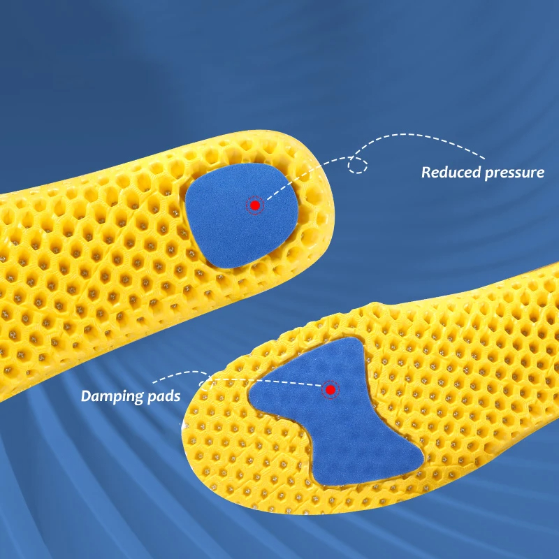 3 ペアのスポーツ低反発インソール通気性消臭ランニングパッド - Insole Memory Foam のレビューと価格