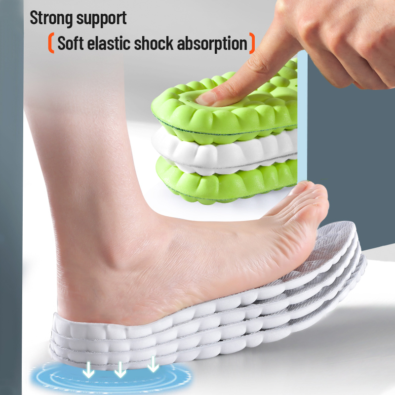 1 ペアのメモリーフォームインソール靴用男性女性ナノ抗菌マッ - Insole Memory Foam のレビューと価格