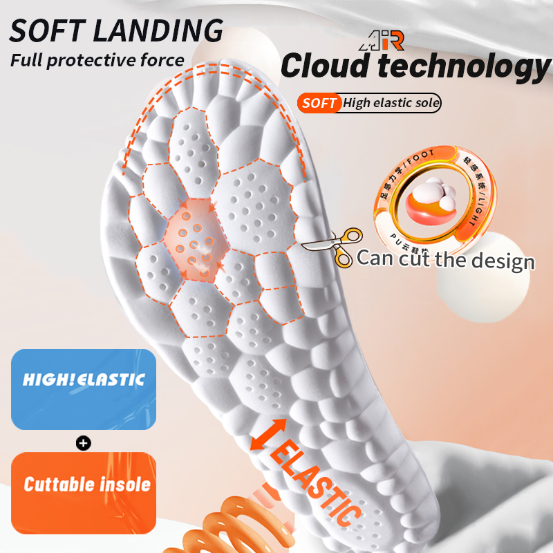 1 ペアのメモリーフォームインソール靴用男性女性ナノ抗菌マッ - Insole Memory Foam のレビューと価格