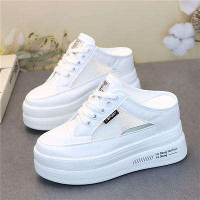 新しい女性スニーカースリッパ通気性メッシュカジュアルミュール - Sneaker Care Set のレビューと価格