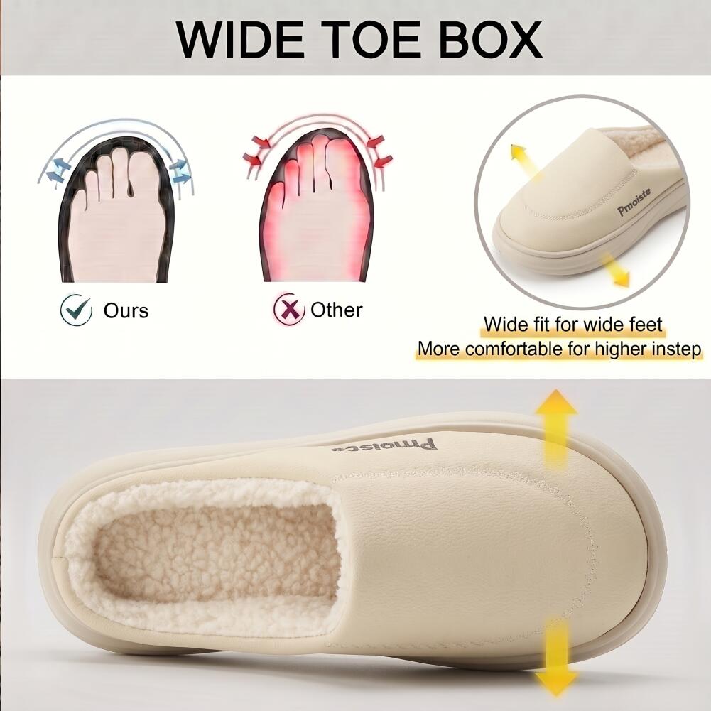 幅広のレディースアーチサポート刺繍スリッパ、EVA厚底、PU - Insole Memory Foam のレビューと価格
