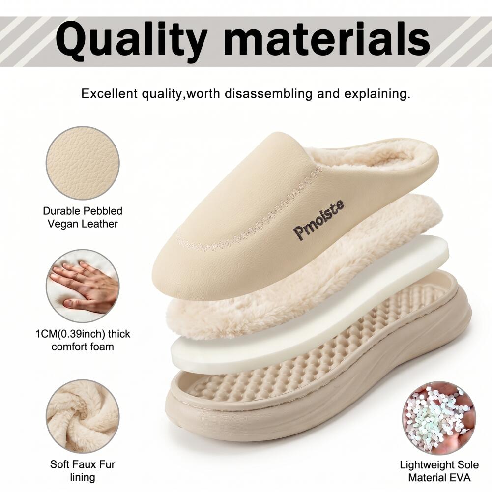幅広のレディースアーチサポート刺繍スリッパ、EVA厚底、PU - Insole Memory Foam のレビューと価格