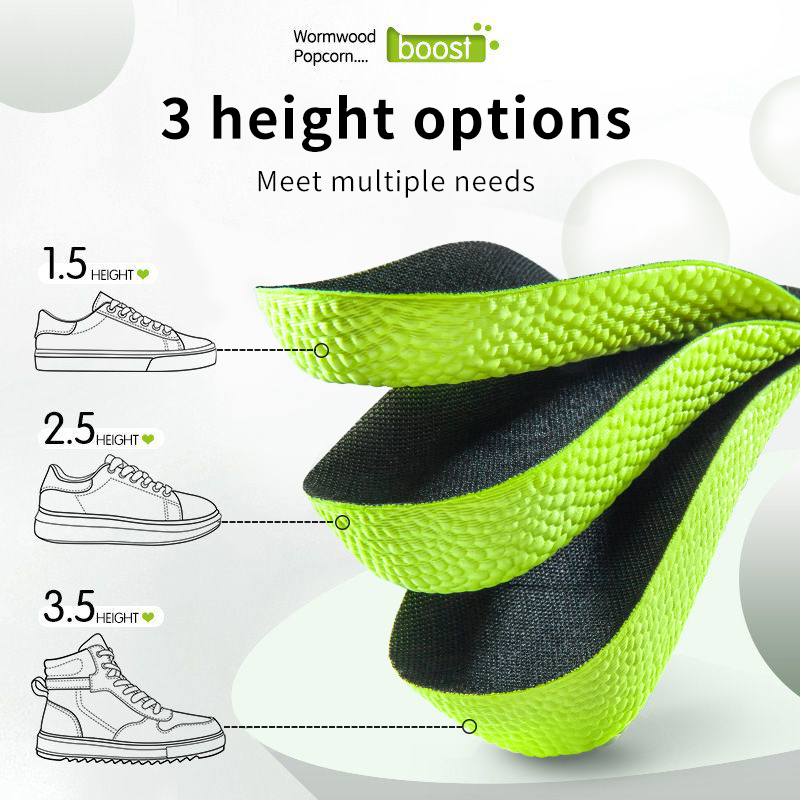 低反発身長増加インソール男性女性靴偏平足アーチサポート整形外 - Insole Memory Foam のレビューと価格