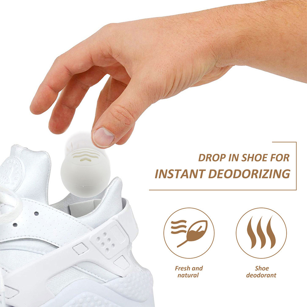 12個入り 靴用消臭ボール 臭い除去剤 スニーカー ジムバッ - Shoe Deodorizer Ball のレビューと価格