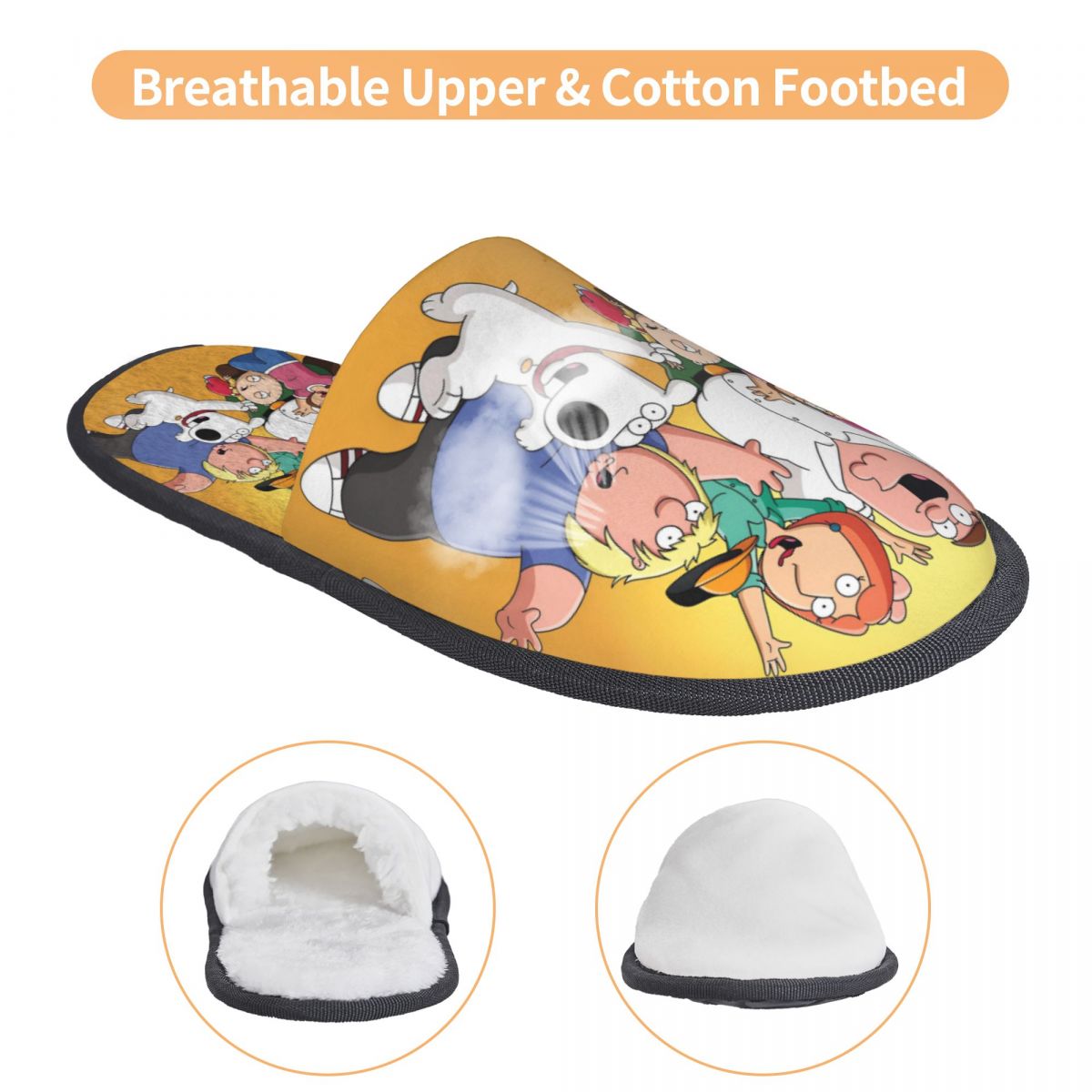 カスタムファミリーソフトメモリーフォームハウススリッパ女性用 - Insole Memory Foam のレビューと価格