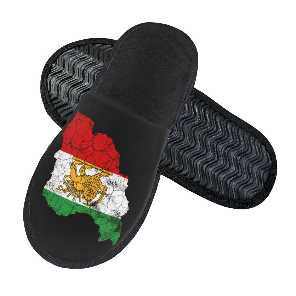 カスタムイラン国旗地図、ライオンと太陽のエンブレム付きソフト - Insole Memory Foam のレビューと価格